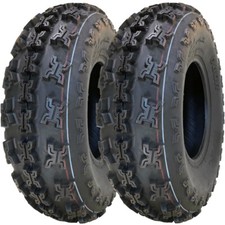 22x7.00-10 Slasher Atv Quad Pneus WP01 Obor Course Pneu 6ply Route Légal (Set 2)