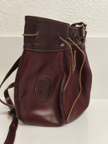 Sac seau cartier bordeaux - seau, en