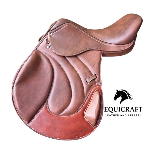 Selle cheval cuir à - de, en