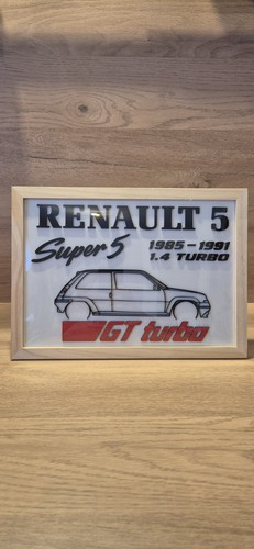 Cadre photo renault - 5, 5