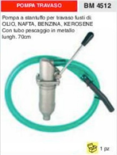 Pompe transvasement huile - transvasement,