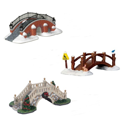 Lemax pont noël - lemax, accessoires