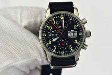 Fortis Flieger   Automatic Chronograph SS  Valjoux 7750 Swiss Made ref.597.10.14