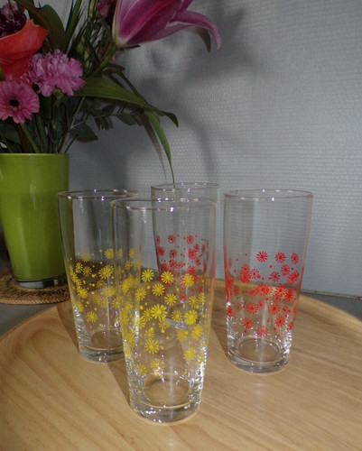 Verres orangeade - verres, /