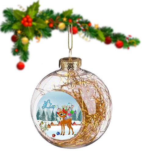 Boule noël cm - 8,