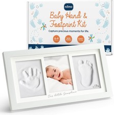 ® Kit Empreinte Bébé - Kit Empreinte Main et Pied sans Encre pour Cadeau Coup...