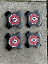 RENAULT TWINGO ALLOY WHEEL CENTRE CAP X 4 GENUINE 403151044R JUVAQUATRE FULL SET
