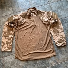 BRITISH ARMY ISSUE DESERT UBAC UNDER ARMOUR SHIRT - SIZE LARGE