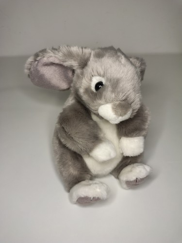 Peluche doudou lapin - lapin, assis