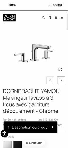 Dornbracht yamou mélangeur - yamou,
