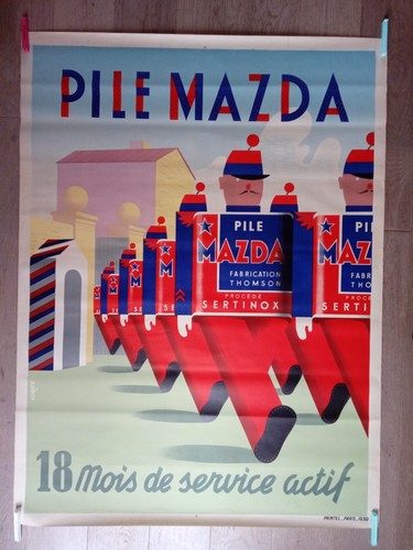 Affiche publicitaire original - affiche,