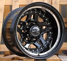 4X Roues 15" OFF ROAD 5X139.7 10J ET-44 4x4 pour Suzuki Jimny Vitara Samurai