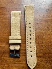 Bracelet de montre beige en