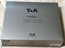 T+A Audio Quad Carbon 4915-93101 2 Sym. Cables, XLR 2X3.0 Meters, In Box