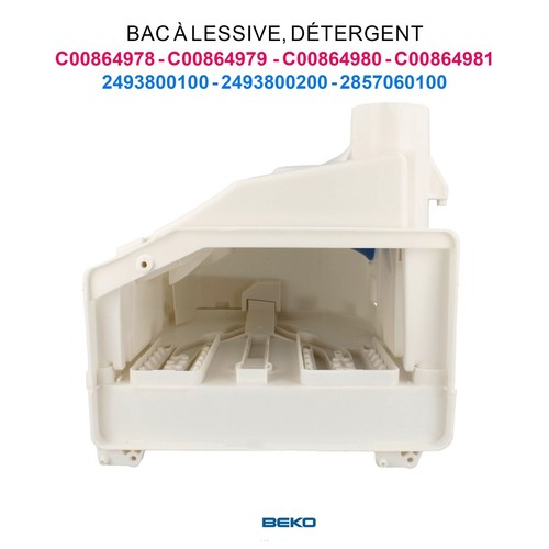 Bac lessive détergent - à,