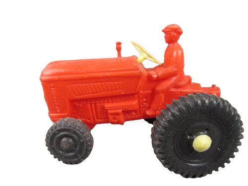 Tracteur agricole rouge jouet - agricole,