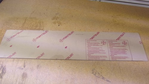 236 bayer makrolon extruded - , .236"