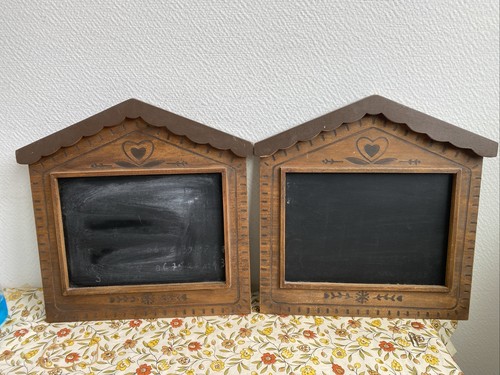 Cadres bois ardoise - bois, deco