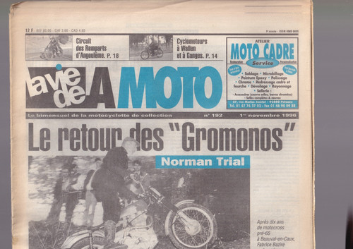 Vie moto n 192 fuite - de,