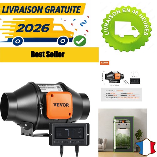 Vevor extracteur air en - vevor, d'air