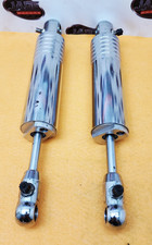 HARLEY DAVIDSON SOFTAIL FOURNALES CHROME REAR SHOCKS FAT BOY SPRINGER DEUCE FLST