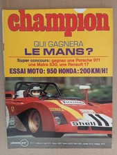 CHAMPION N°77 15/5/1972