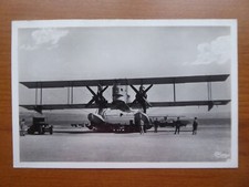POSTCARD MARITIME AVIATION SEAPLANE FARMAN GOLIATH SEAPLANE BERRE POND