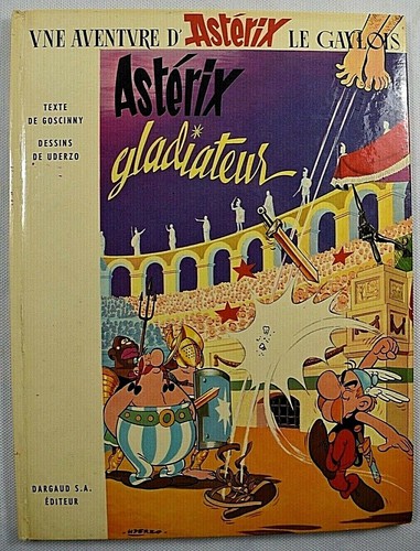 Asterix gladiateur edition - bd,