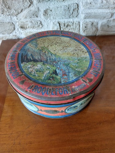 Boite metal ancienne societes - metal,