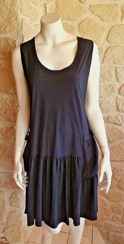 Robe bleue sans manches - , neuve