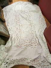 superbe ancienne grande nappe