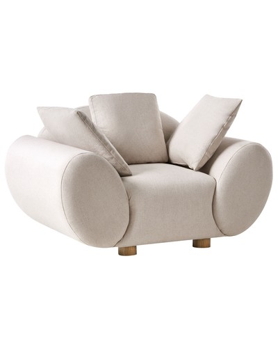 Fauteuil moderne rembourré - fauteuil,