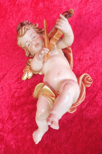 Putte avec violon - avec, belle