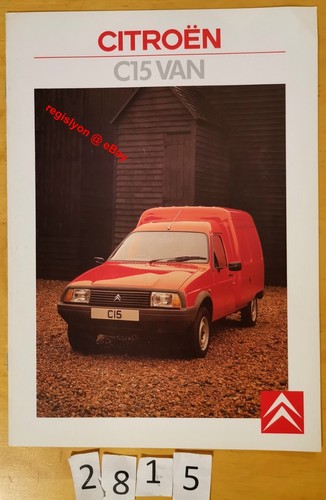 Citroen c15 van essence - c15, &