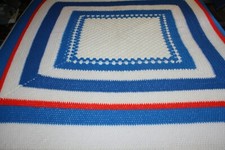 Couverture dessus de lit plaid