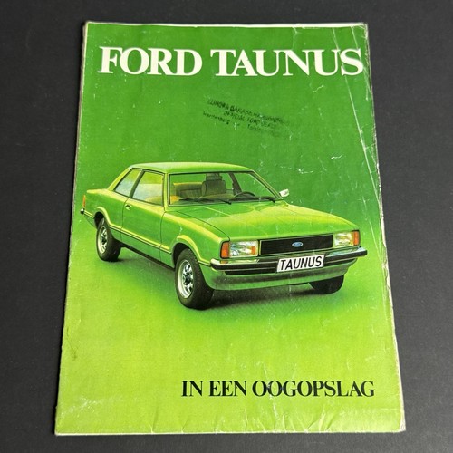 Ford taunus handleiding - handleiding, /