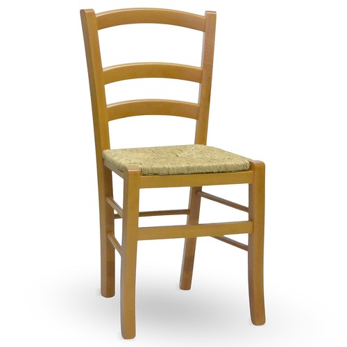 Chaise bois venezia noyer - bois,