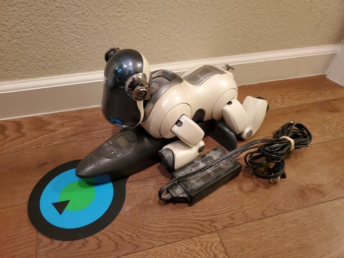 Sony aibo ers white robot - white,