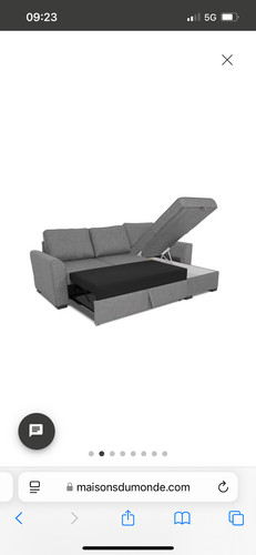 Canapé angle convertible - canapé,