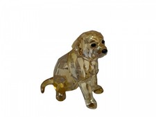 Swarovski 1142825 Golden Retriever chiot assis 3,7 cm. Excellent état