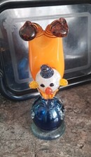 Sculpture Clown de verre