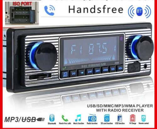 Bluetooth vintage car radio - vintage,