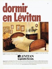 Advertising 077 1984 Levitan Louis-Philippe Style Bed Furniture