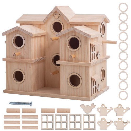 Nichoir oiseaux bois - oiseaux,