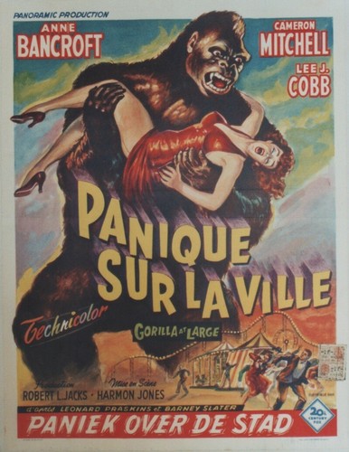 Panique sur ville - ville, (gorilla