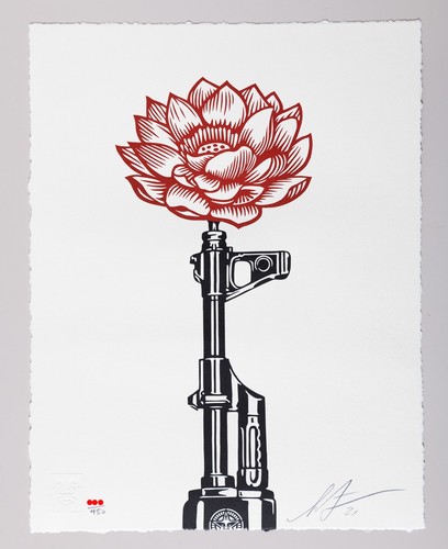 Shepard fairey obey ak 47 - shepard,