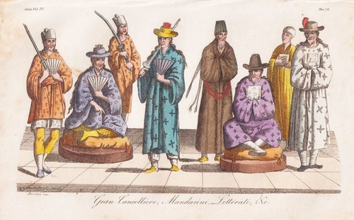 Gravure cuivre ferrario - gravure, 1830