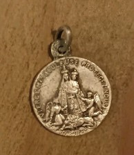 Antique Religious Medal ND De Fourviere Lyon 