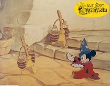 *Fantasia Walt Disney Photo originale cartoline vintage 