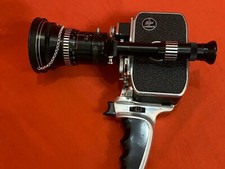 BOLEX PAILLARD CINE MOVIE CAMERA SCHNEIDER KREUZNACH OPTIC SWISS MADE WORKING